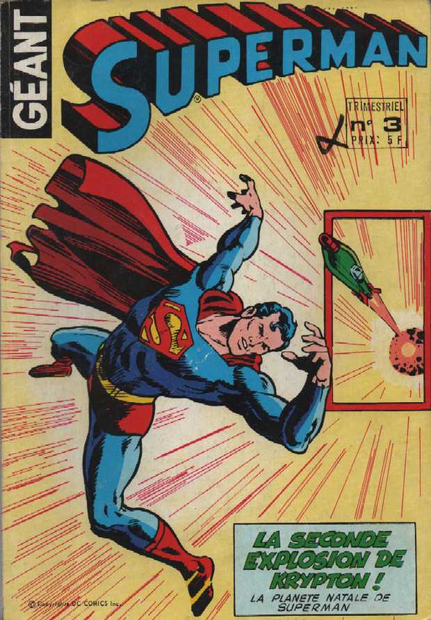 Scan de la Couverture Superman Gant 2 n 3